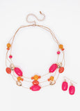 Three Strand Necklace Set