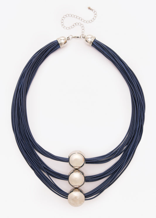 Beaded Corded Necklace