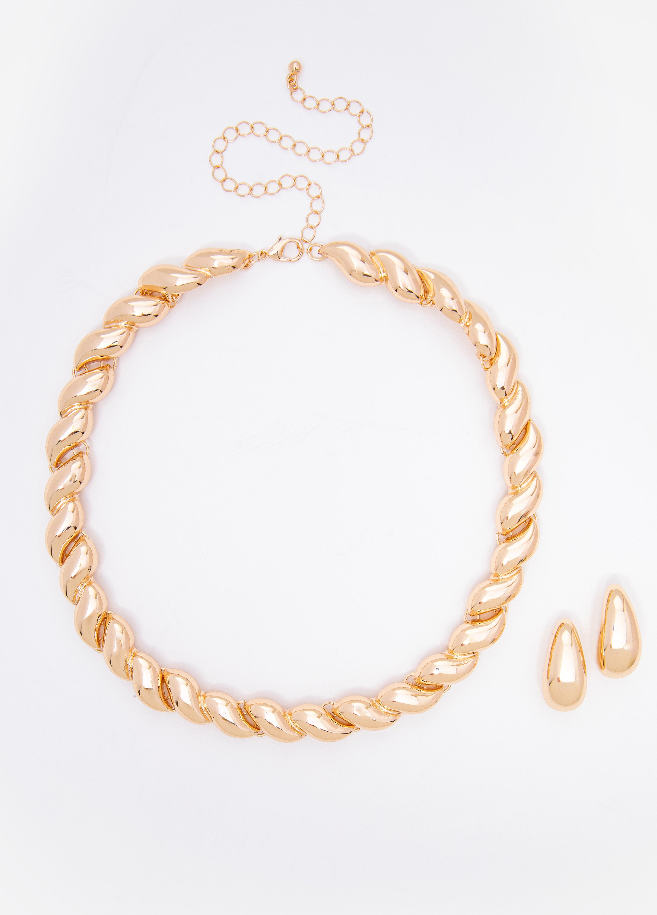 Gold Tone San Marco Necklace Set
