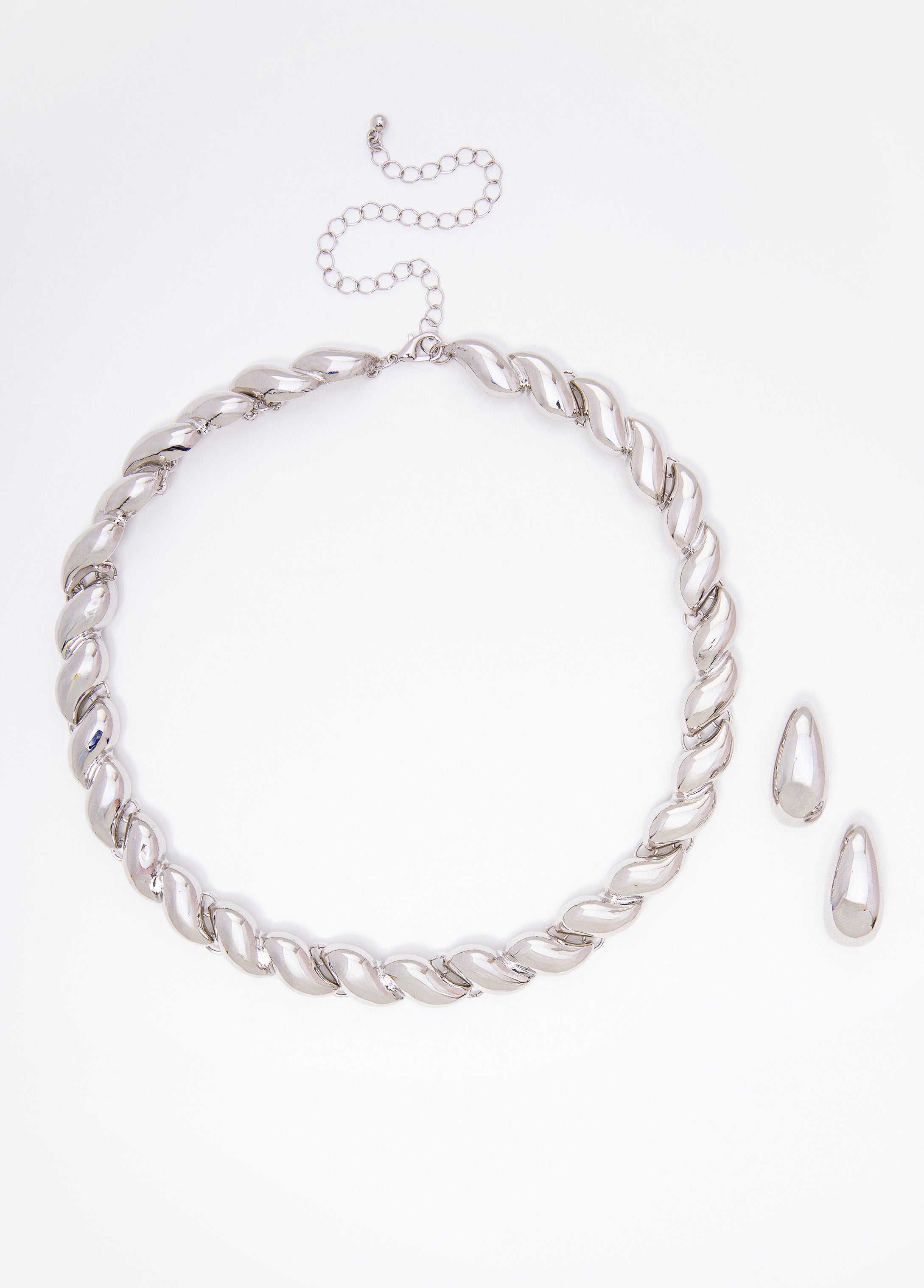 Silver Tone San Marco Necklace Set