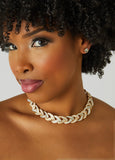 Braided Crystal Necklace