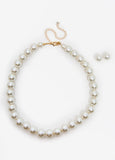 Faux Pearl Necklace Set