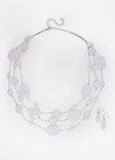 Beaded Necklace And Earrings Set