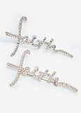 Faith Crystal Brooch Set