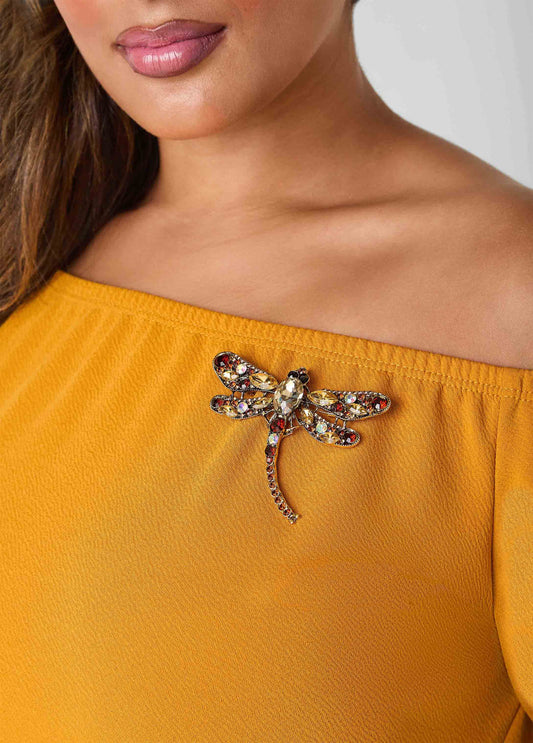 Dragonfly Brooch