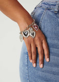 Hearts Charm Bracelet