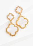 Clover Drop Earrings