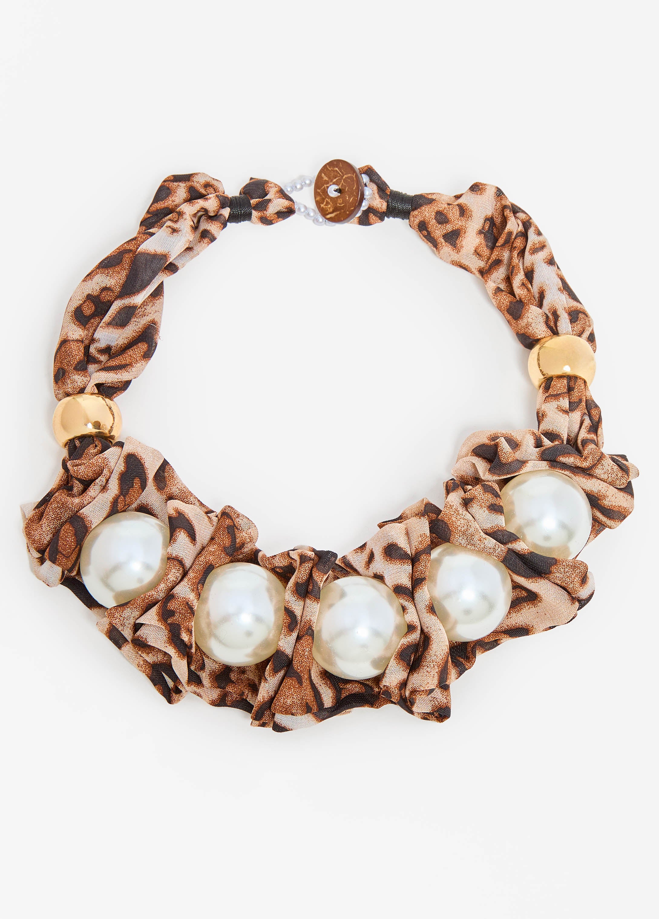 Scrunched Animal Necklace Set