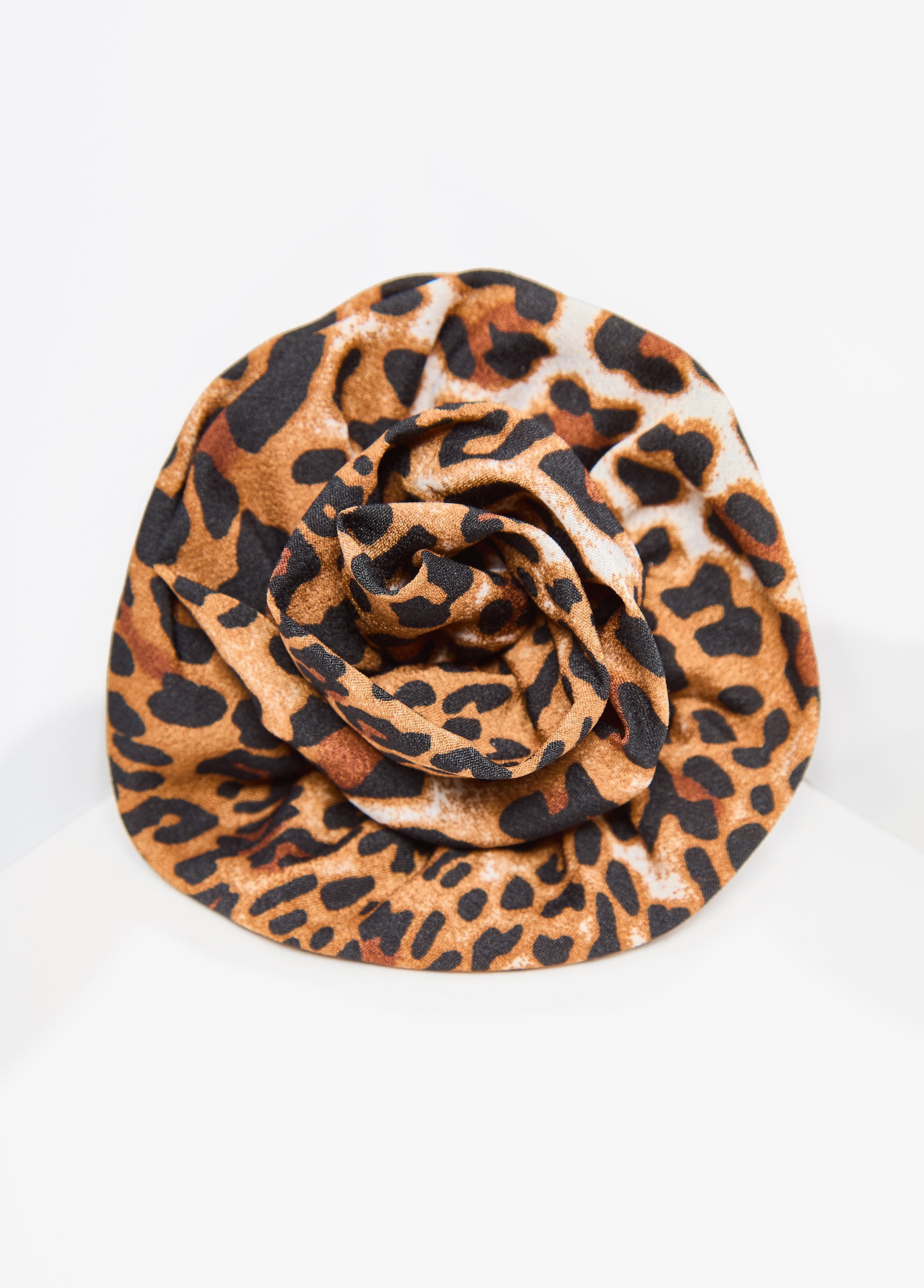 Animal Print Brooch And Hair Clip