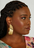Twisted Hoop Earrings