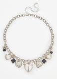 Clover And Hearts Necklace Set