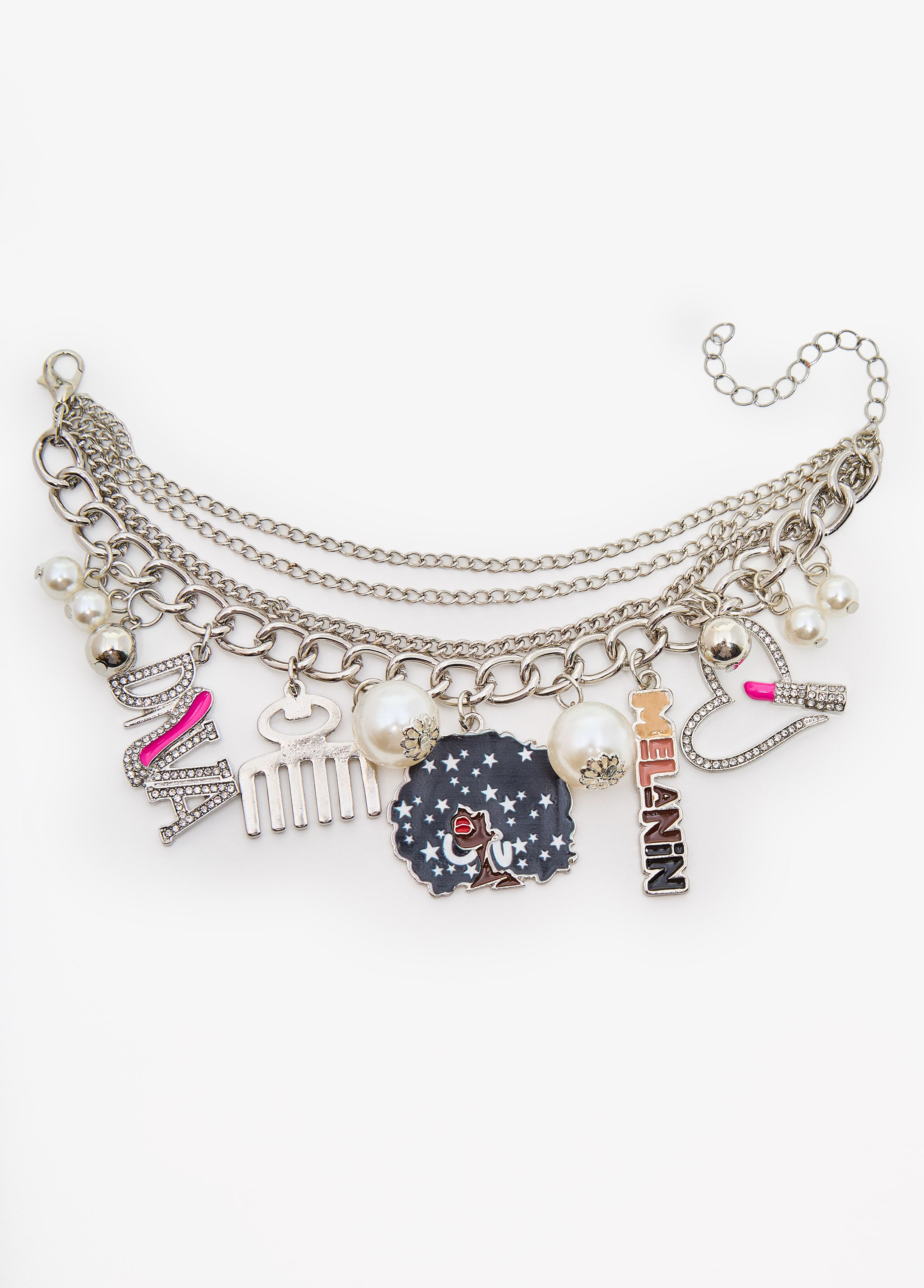 Melanin Diva Charm Bracelet