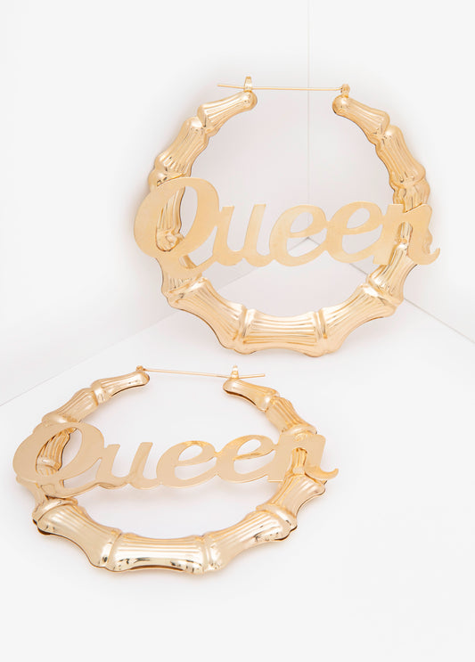 Queen Bamboo Earrings
