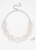 Marbled Necklace Set