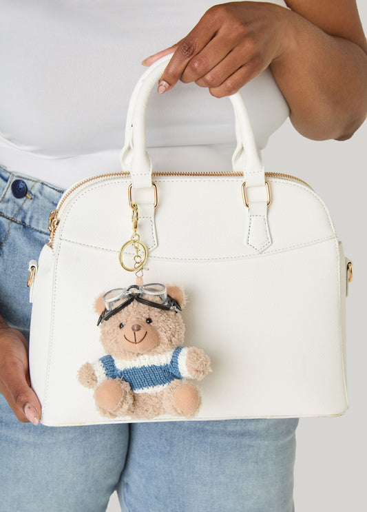 Plush Teddy Bag Charm