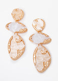 Pearlized Drop Earrings