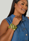Set Of Five Marble Bracelets