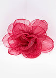 Oversized Crinkled Flower Pin