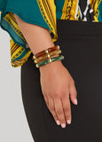 Set Of Three Marble Bracelets