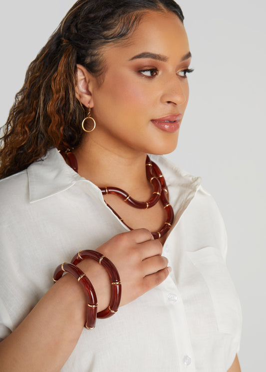 Enamel Bracelet Set