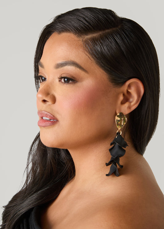 Matte Petal Earrings