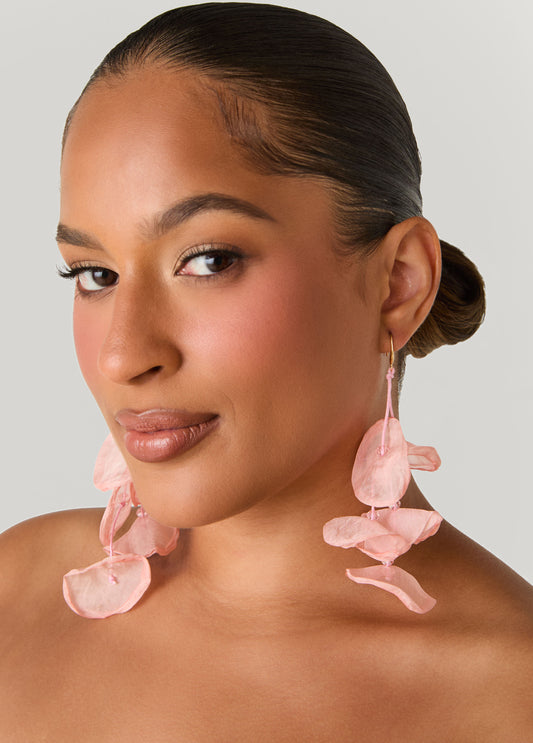 Oversized Petal Earrings