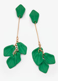 Textured Matte Petal Earrings