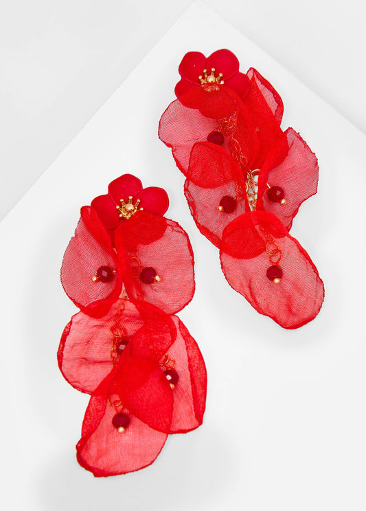 Flower Dangle Earrings