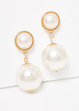 Faux Pearl Earrings