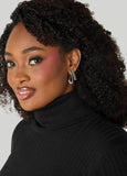 Silver Tone Hoop Earrings