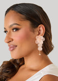 Textured Flower Earrings