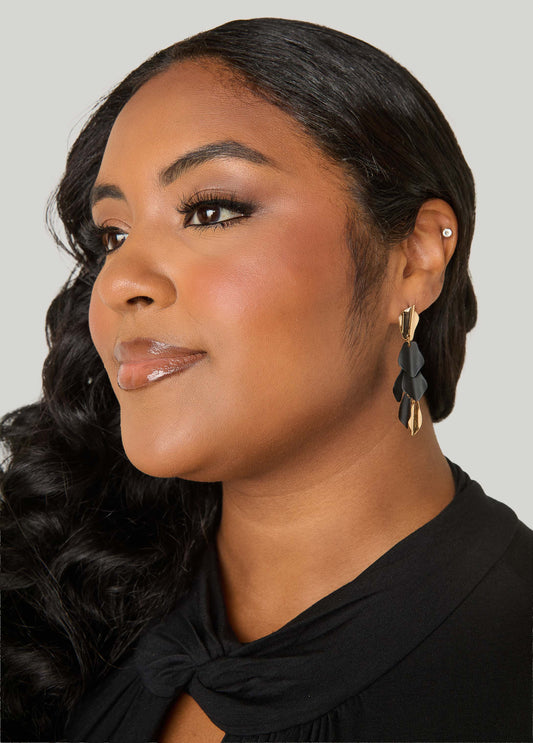 Matte Petal Earrings