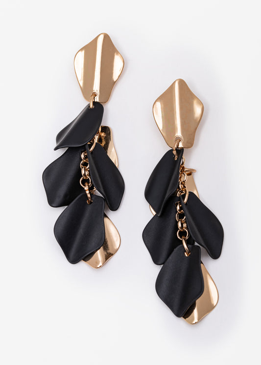 Matte Petal Earrings