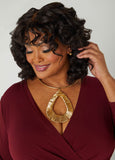 Beaded Pendant Collar Set