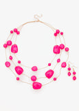 Bead Embellished Necklace Set