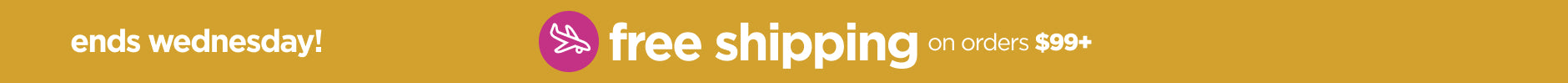 Free Shipping on orders $99+