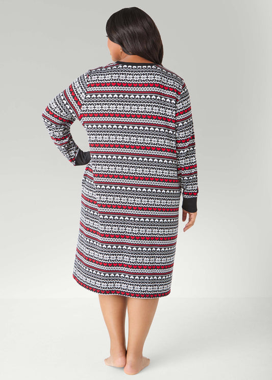 Pillow Talk Printed Sleepshirt