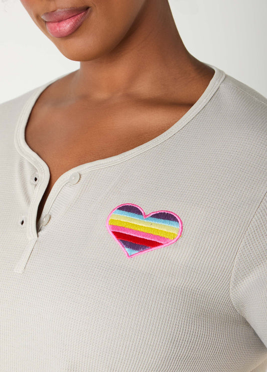 UnBearably Cute Heart Pajama Set