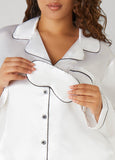 Satin Pajama Shorts 3 Piece Set