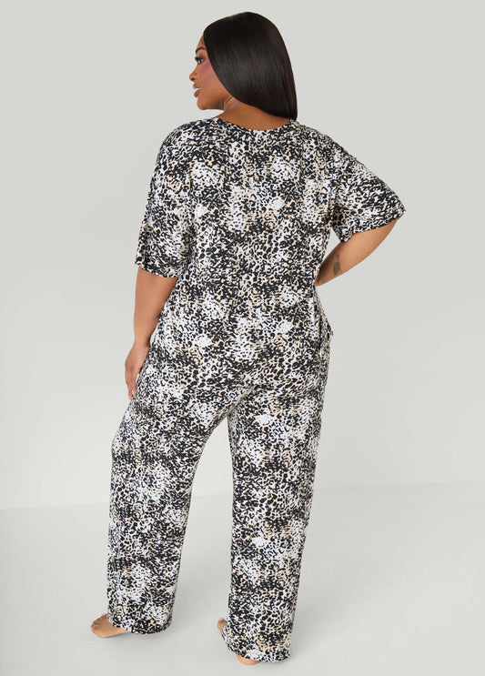 Anne Klein Animal PJs Set