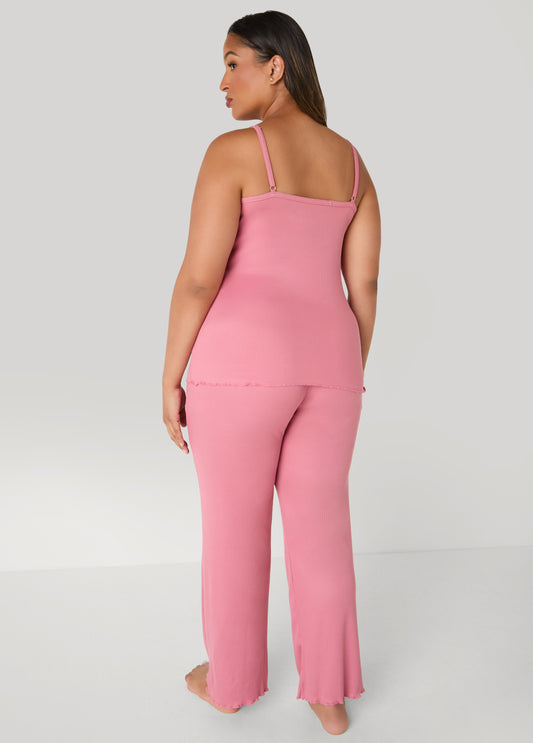 Love To Sleep Ribbed Pajama Set