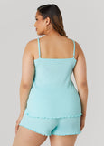 Love To Sleep Ribbed PJ Shorts Set