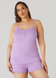 Love To Sleep Ribbed PJ Shorts Set