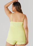 Love To Sleep Ribbed PJ Shorts Set