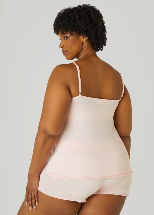 Love To Sleep Dotted Shorts Set