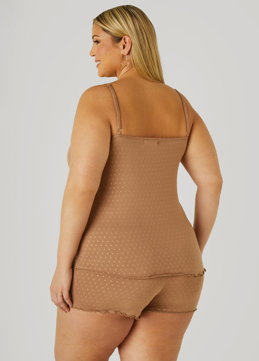 Love To Sleep Dotted PJ Shorts Set