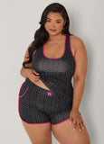 Emme Jordan Polka Dot Shorts Set