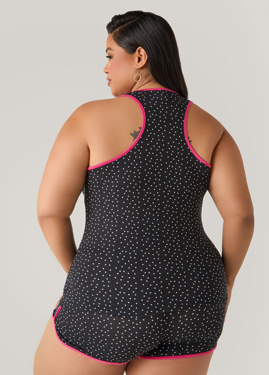 Emme Jordan Polka Dot Shorts Set