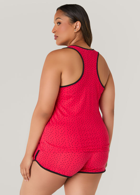 Emme Jordan Dotted Shorts Set