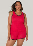 Plus Size Emme Jordan Dotted Shorts Set